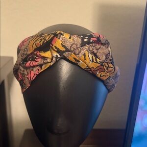 Gucci Pink and Yellow Patterned Headband